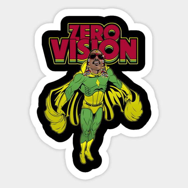 ZERO VISION Sticker by DARK MARKERS